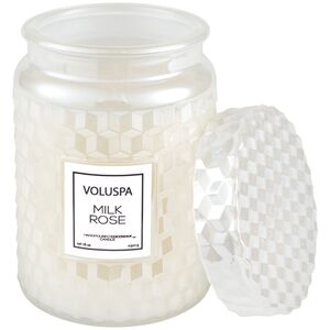 Anthropologie VOLUSPA Milk Rose Coco Wax Candle, 18 oz.